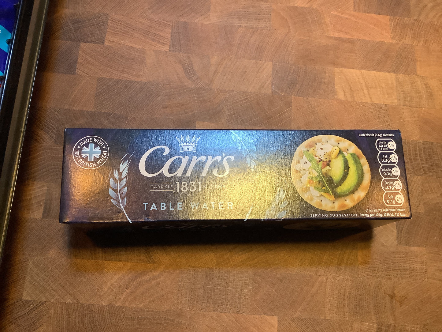 Cars Table water biscuits125g
