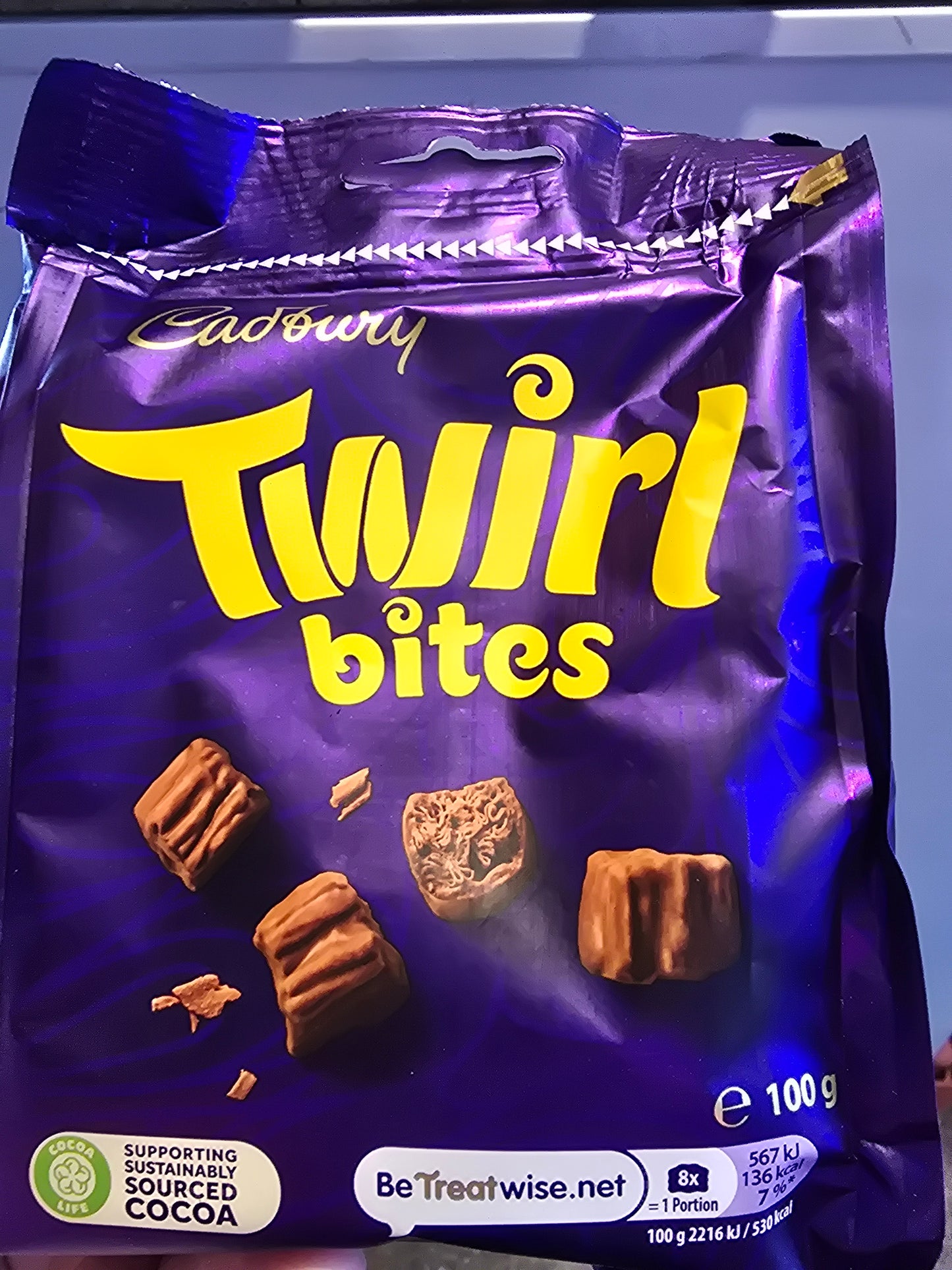 Twirl Bites 100g Share pack