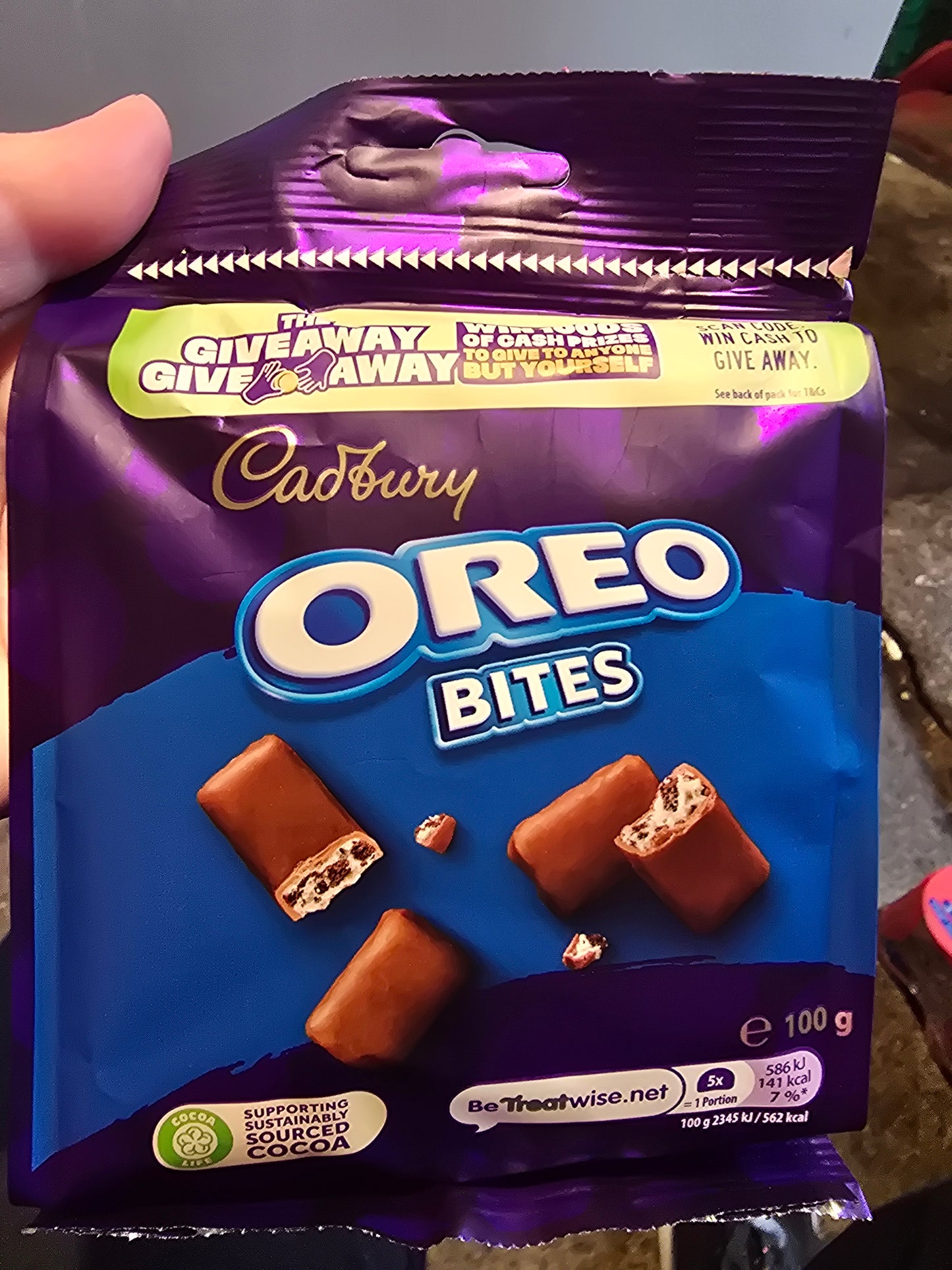 Chocolate Oreo Bites 100g