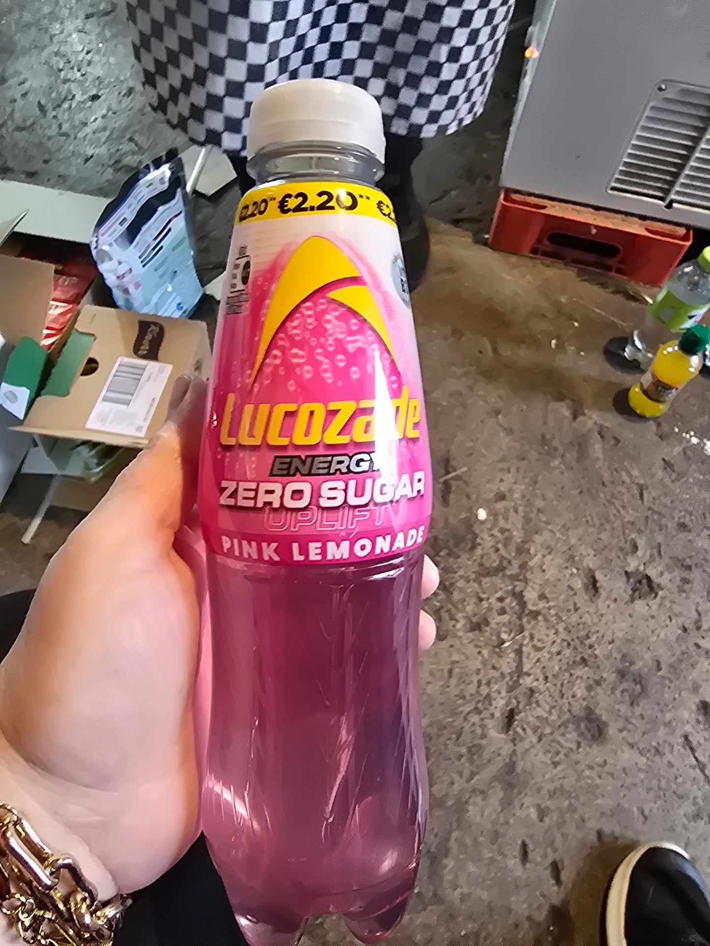 Lucozade Pink Lemonade