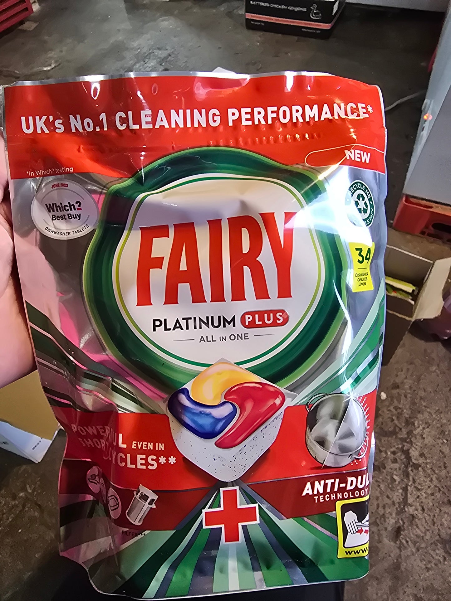Fairy Platinum Plus 34 tablets