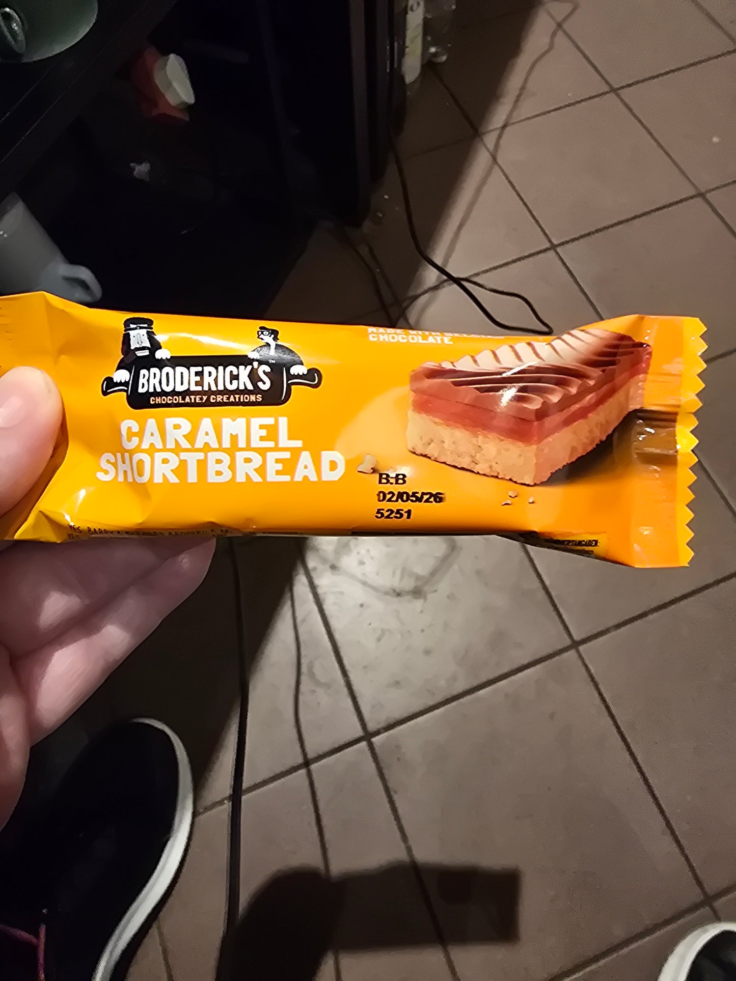 Brodericks carmel shortbread