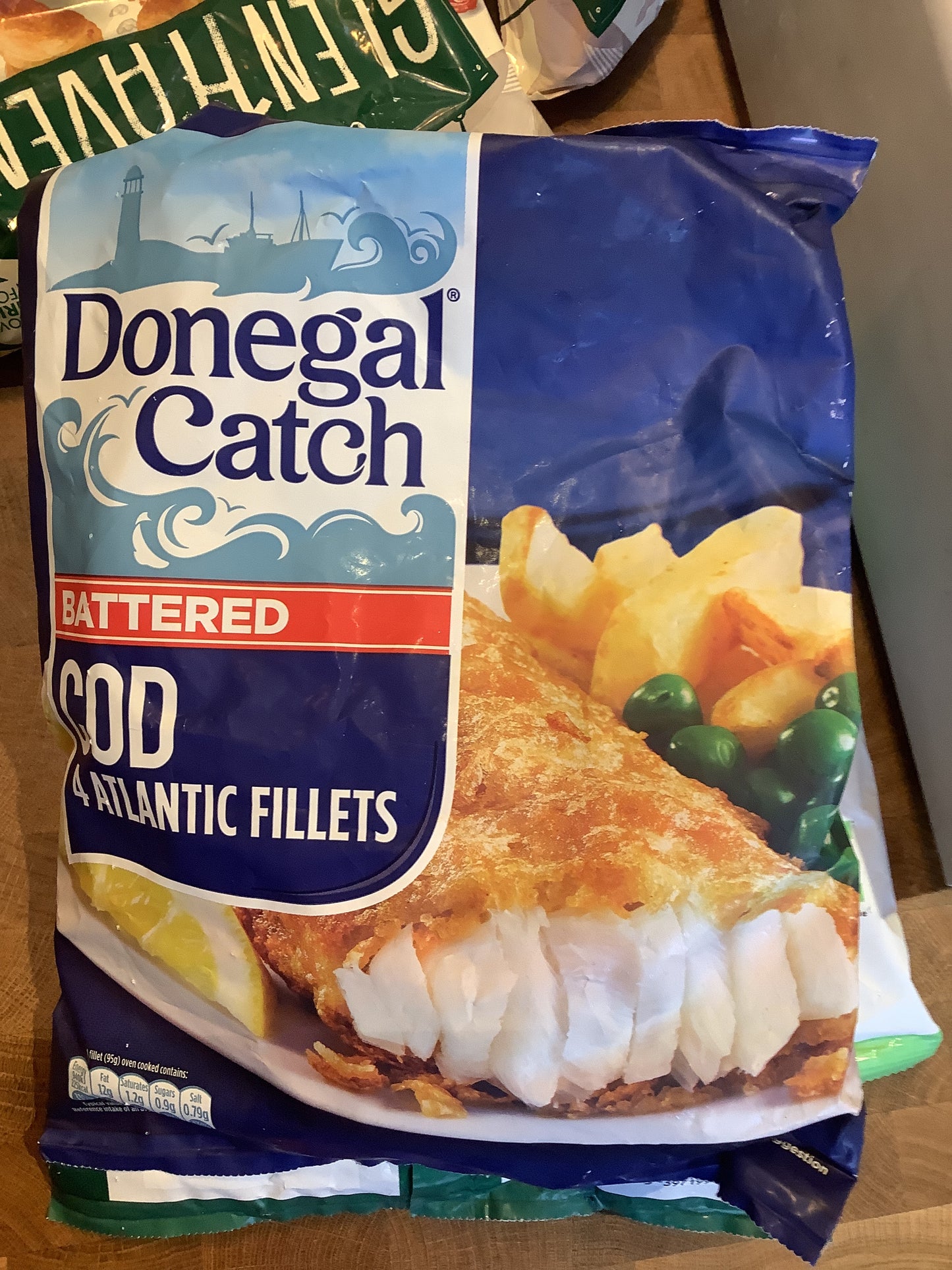 Donegal catch battered cod 4 piece