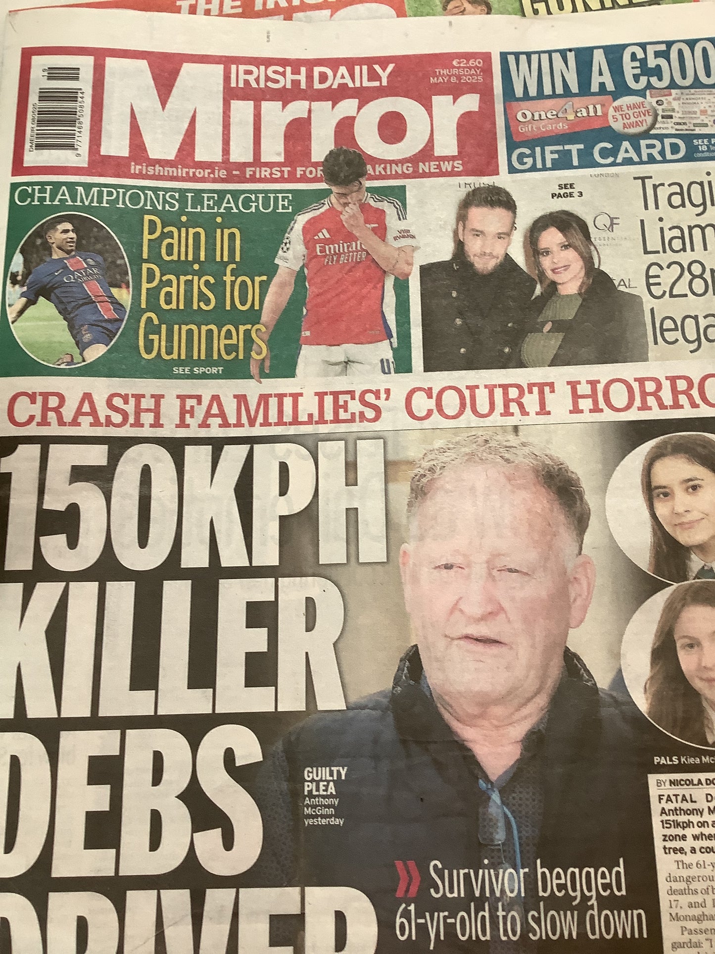 Irish daily mirror