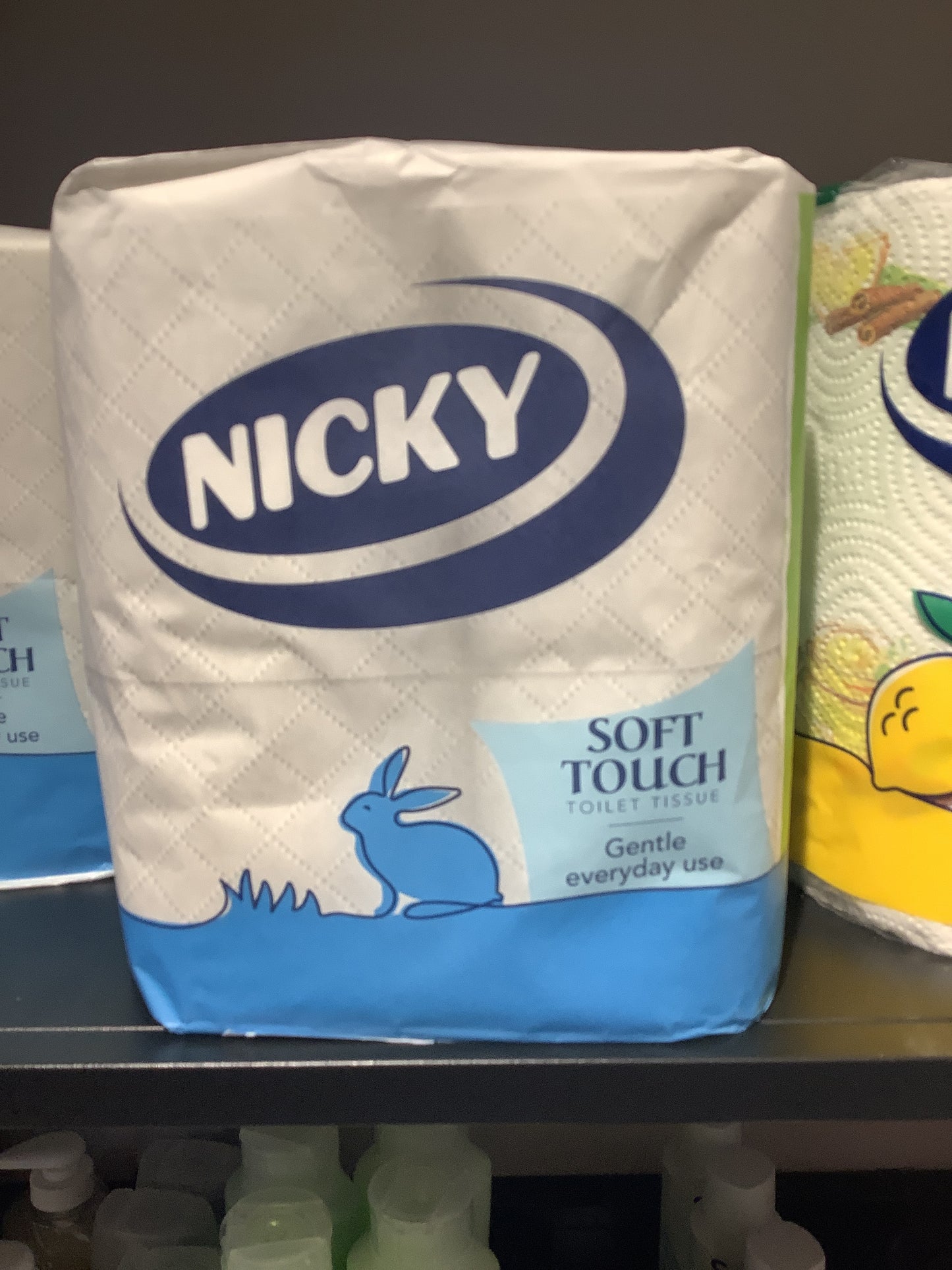 Nicky soft touch toilet tissue 4 pack