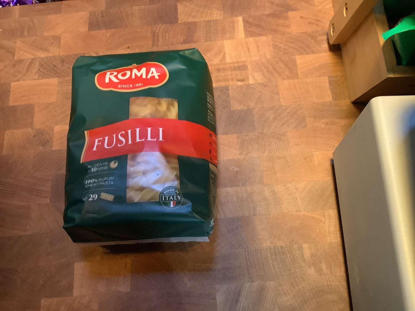 Roma Fusilli Pasta 500g