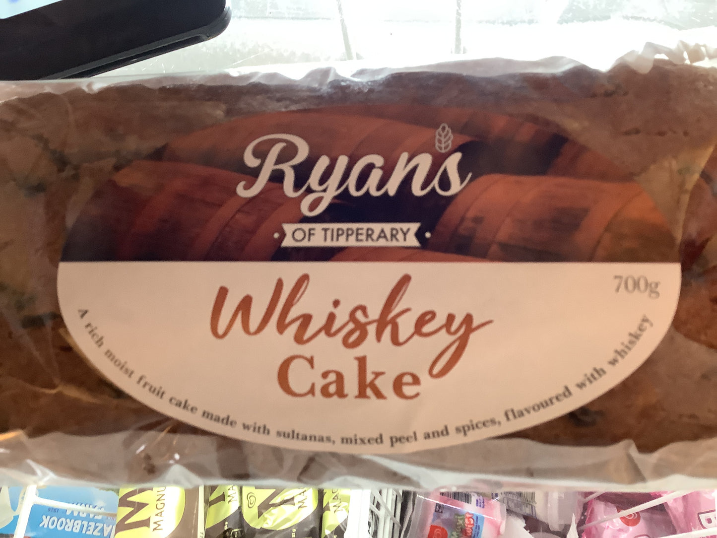 Whiskey cake