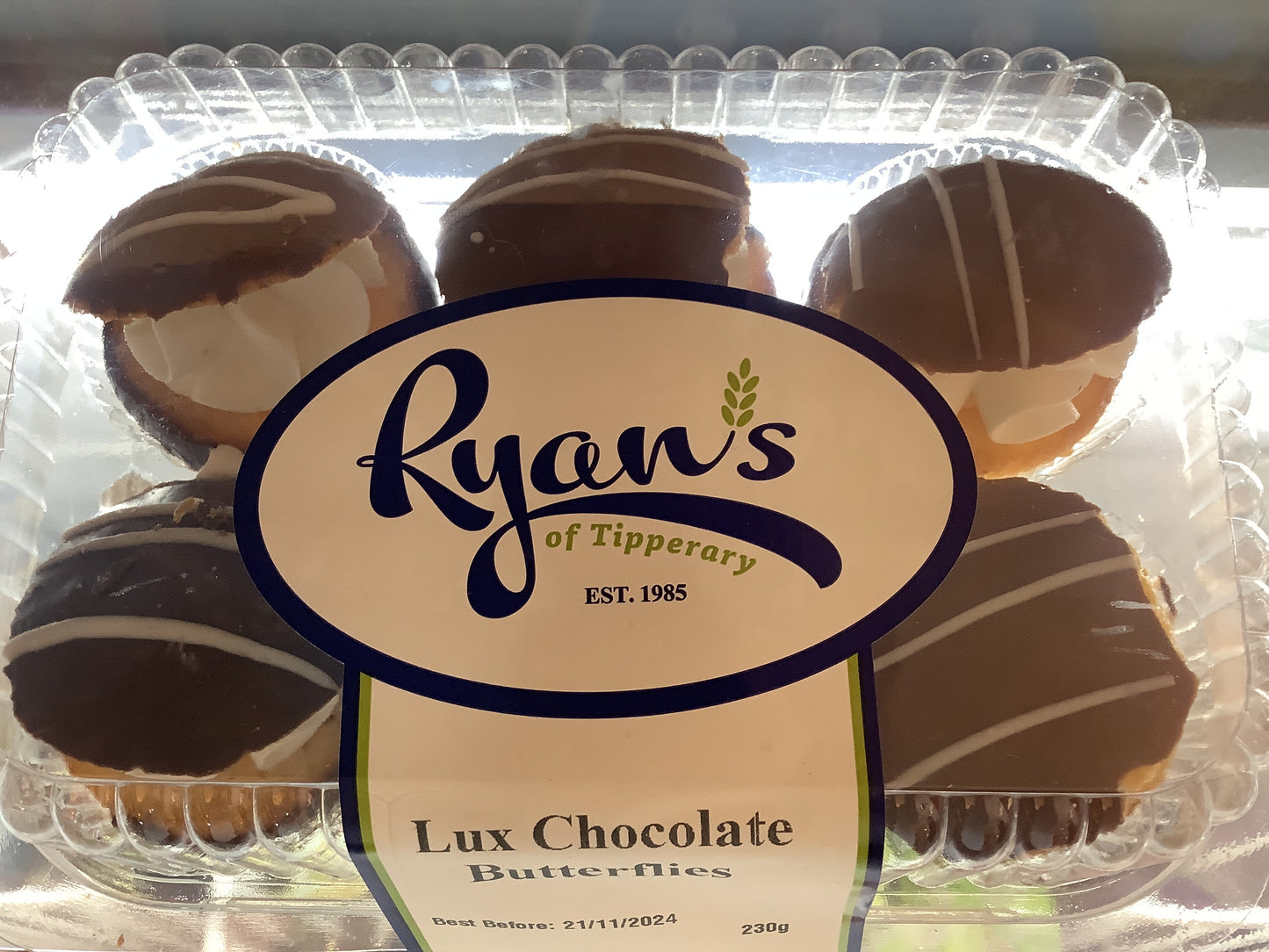 Lux chocolate butterflies
