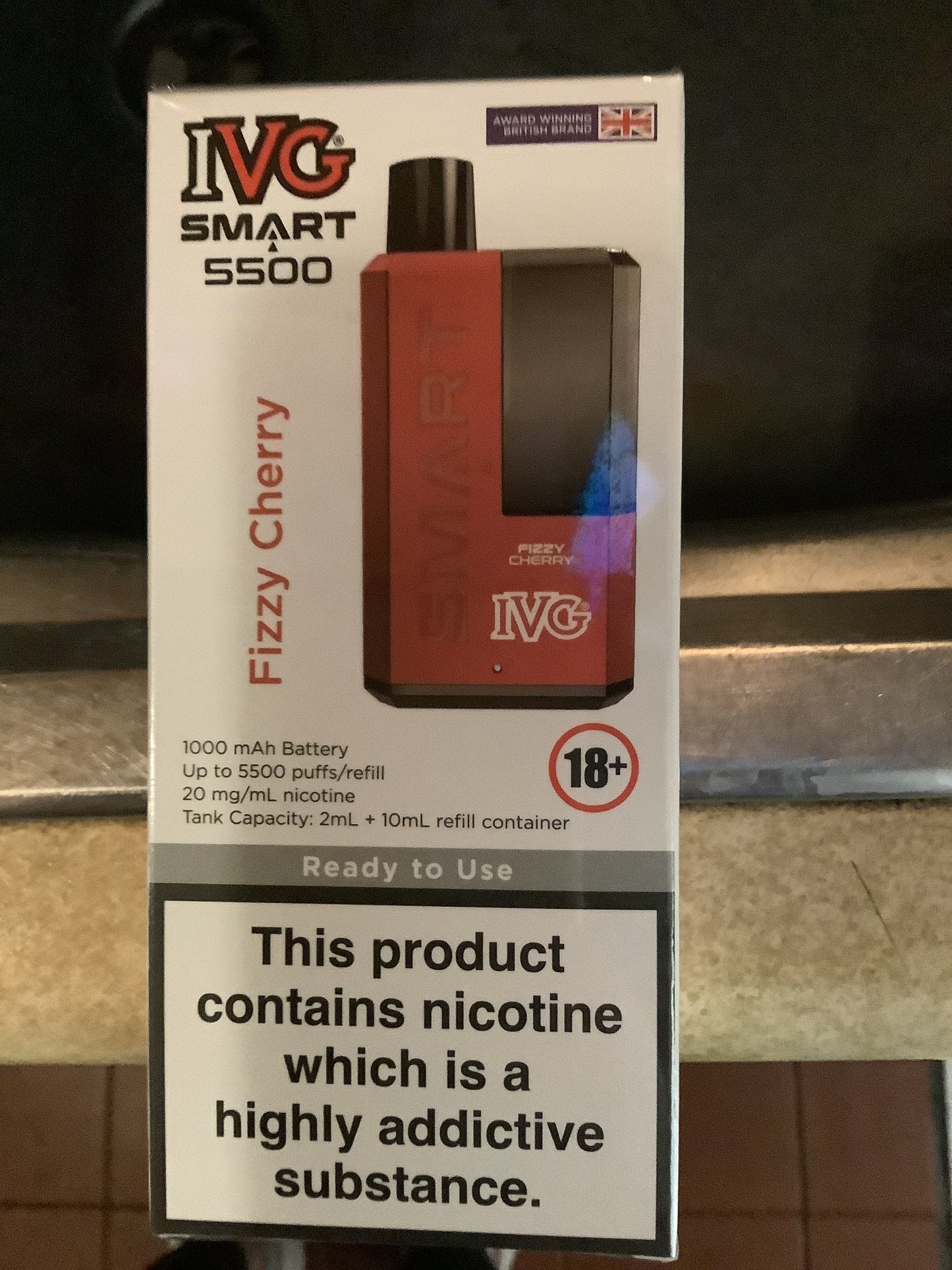 IVG 550 Fizzy cherry