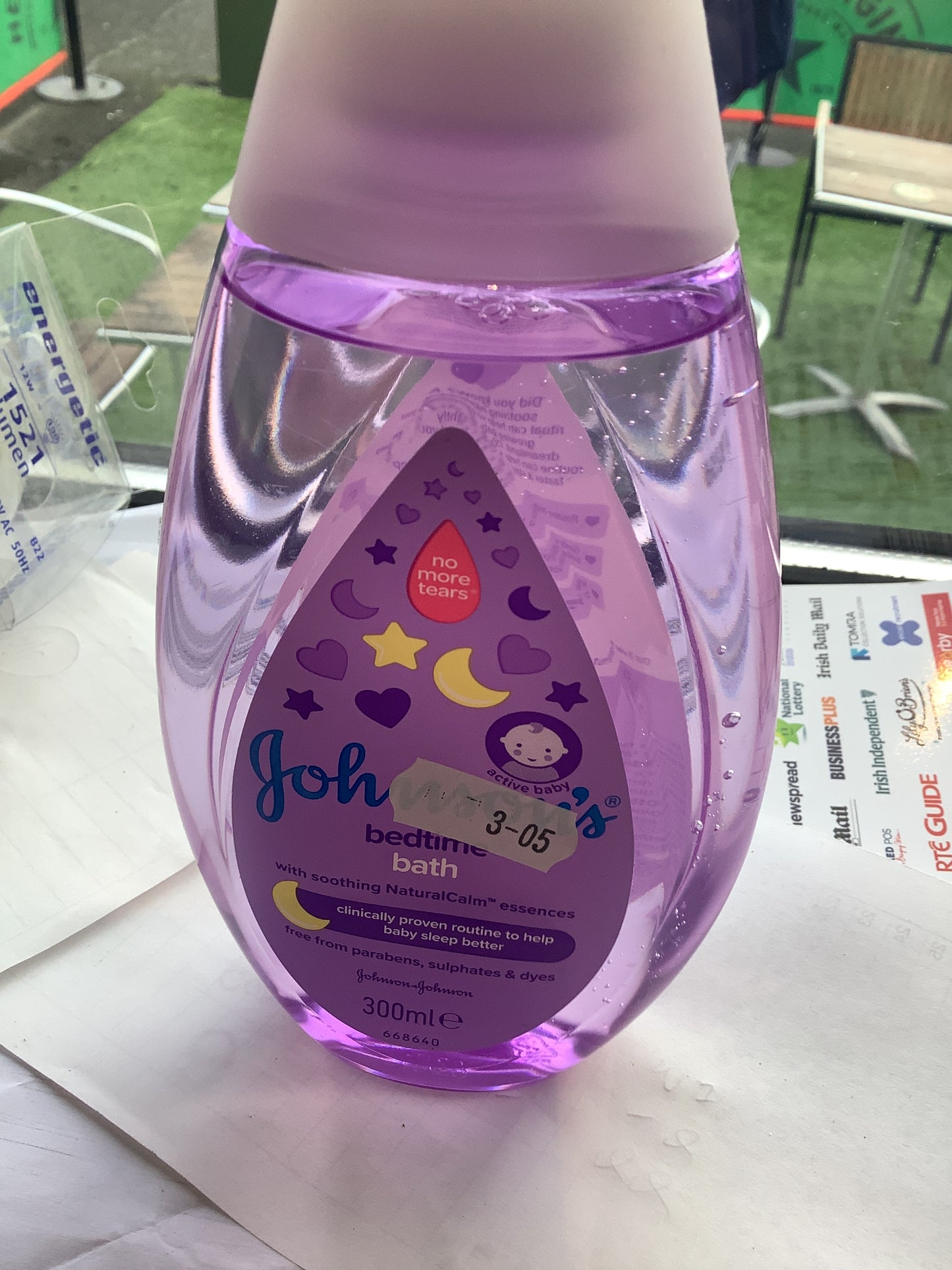 Johnson bedtime bath 300ml