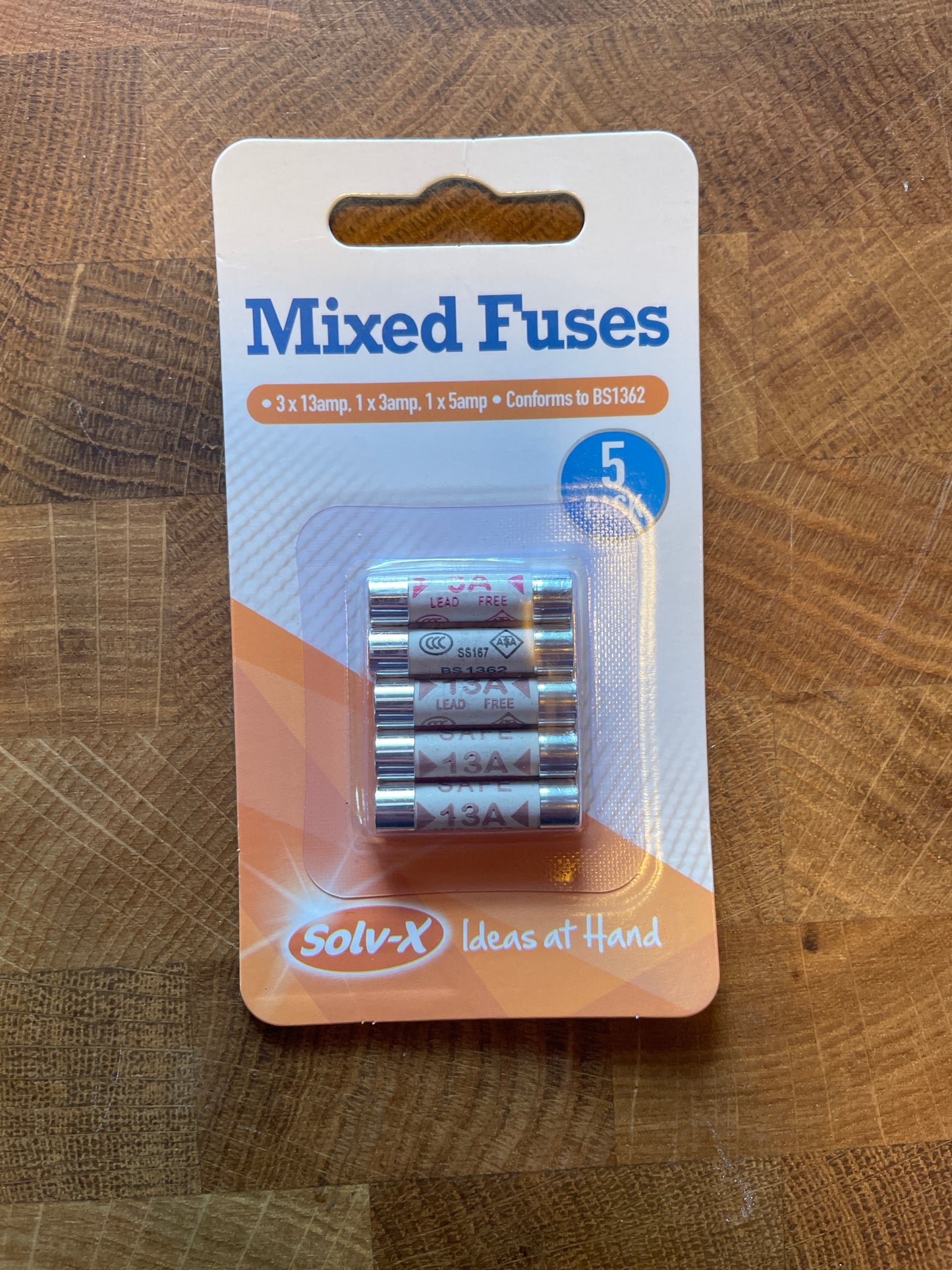 Mixed fuses 5 pack