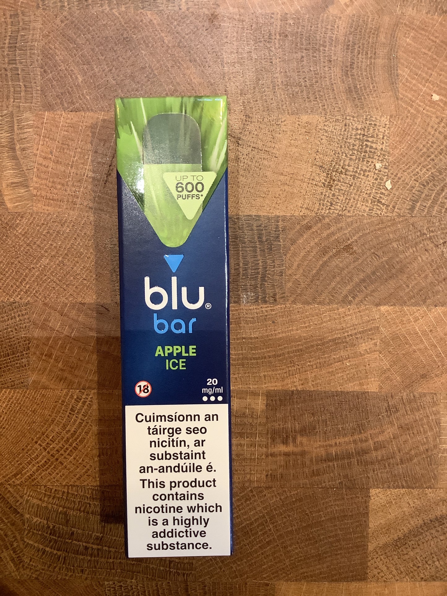 Blu bar apple ice