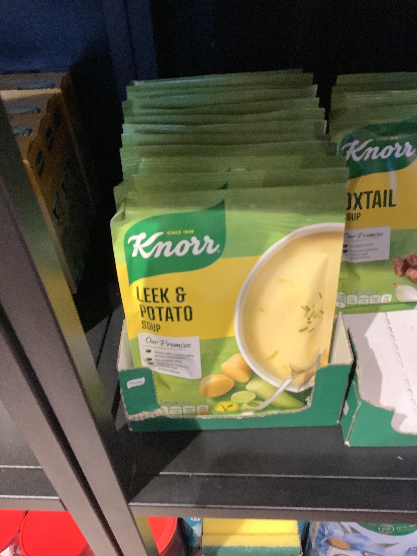 Knorr leak and potato soup