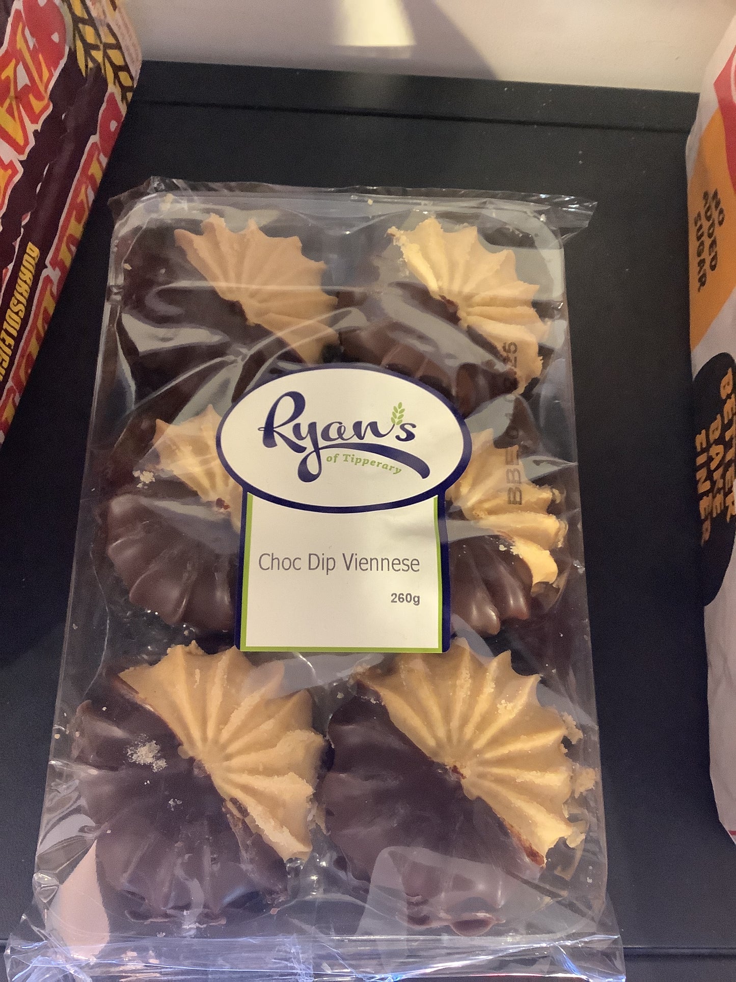 Ryan’s chocolate dip Viennese