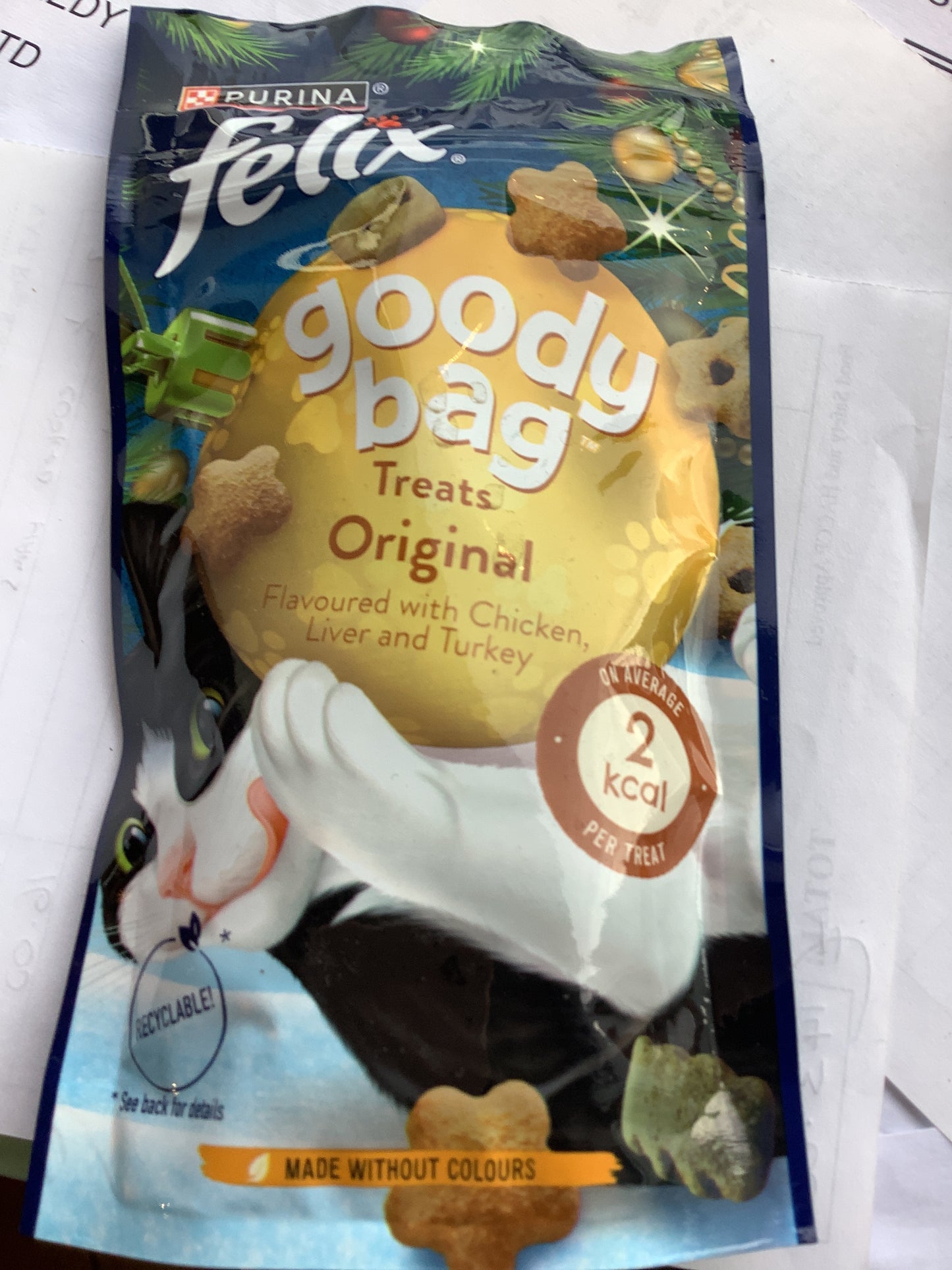 Felix goody bag