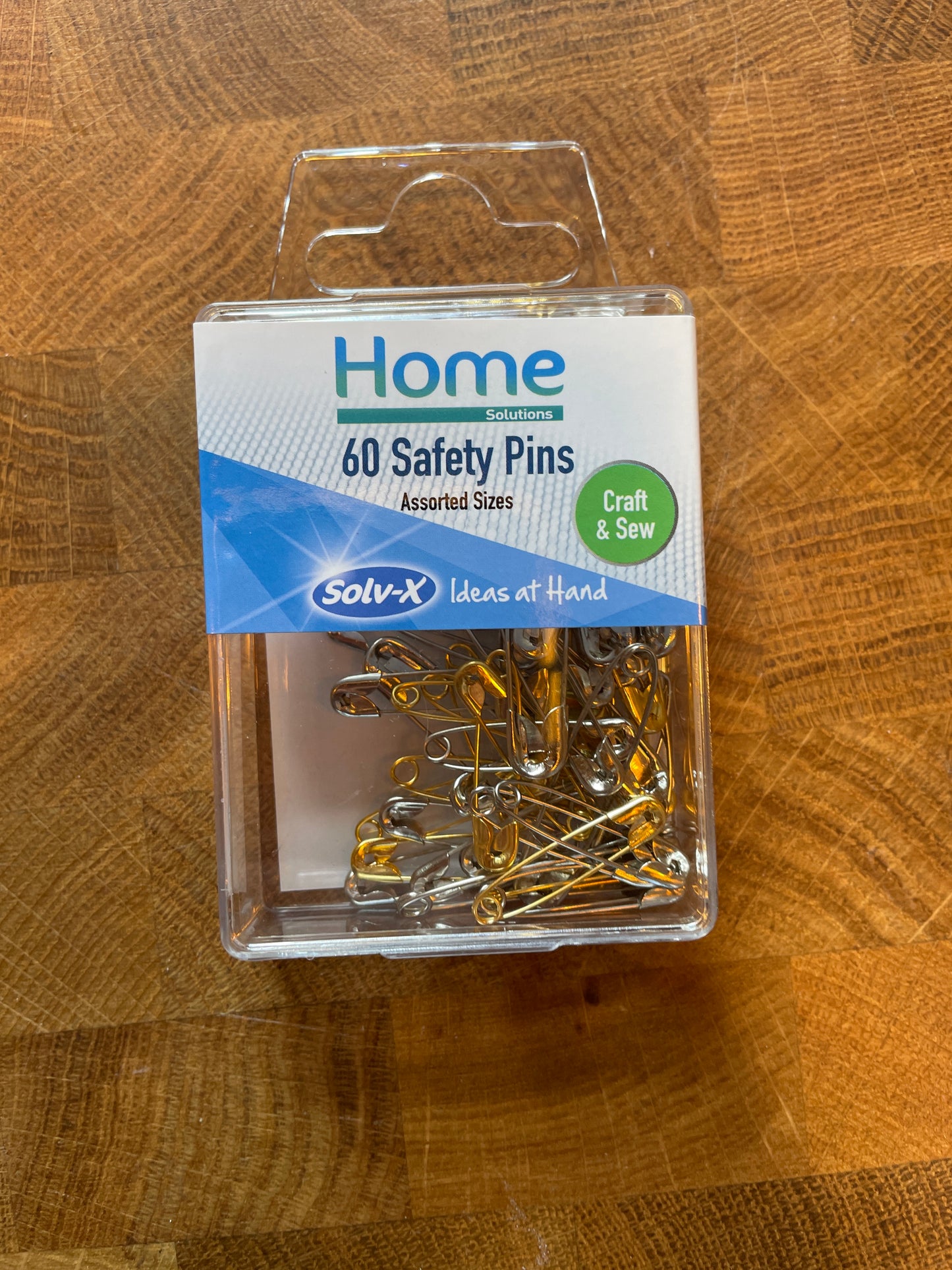 Home 60 safety pins