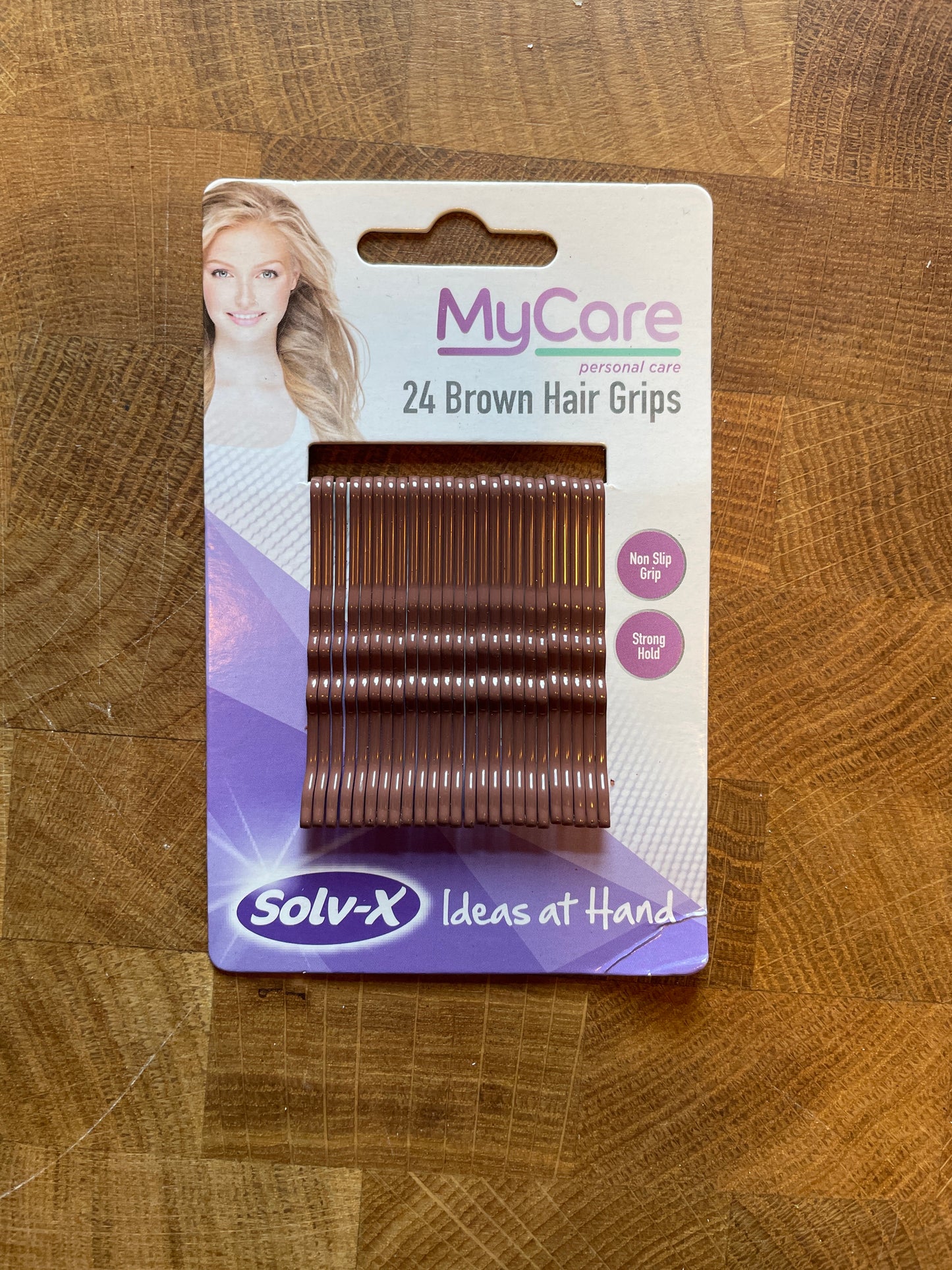 My care brown hair clips
