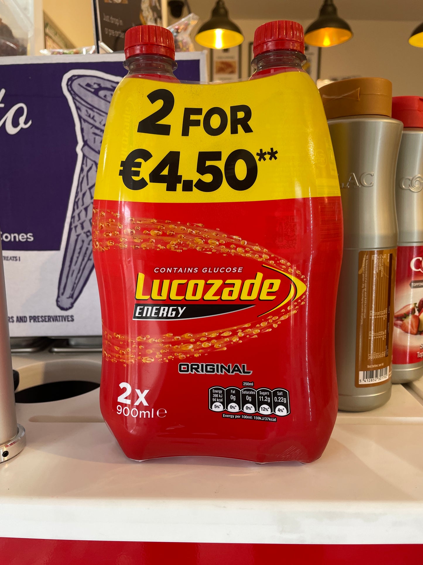 Lucozade 2 pack