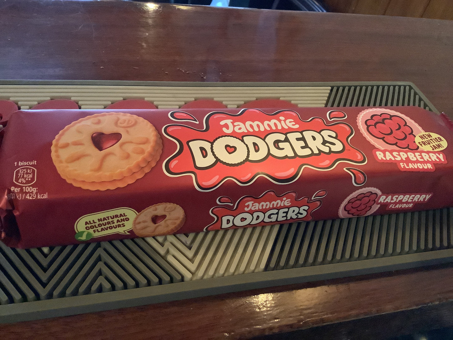 Jammie dodger raspberry flavour