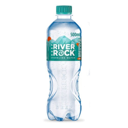 River rock sparkling water