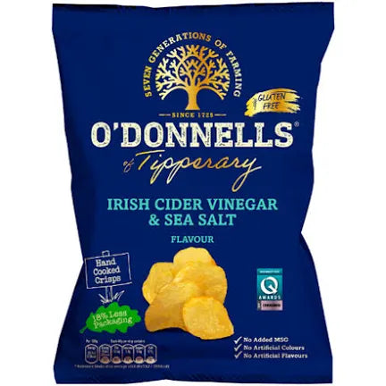 O’Donnels salt and vinegar 47.5g