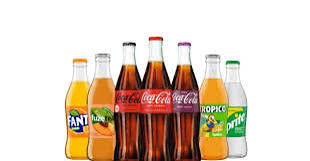 Glass bottle soft drink
