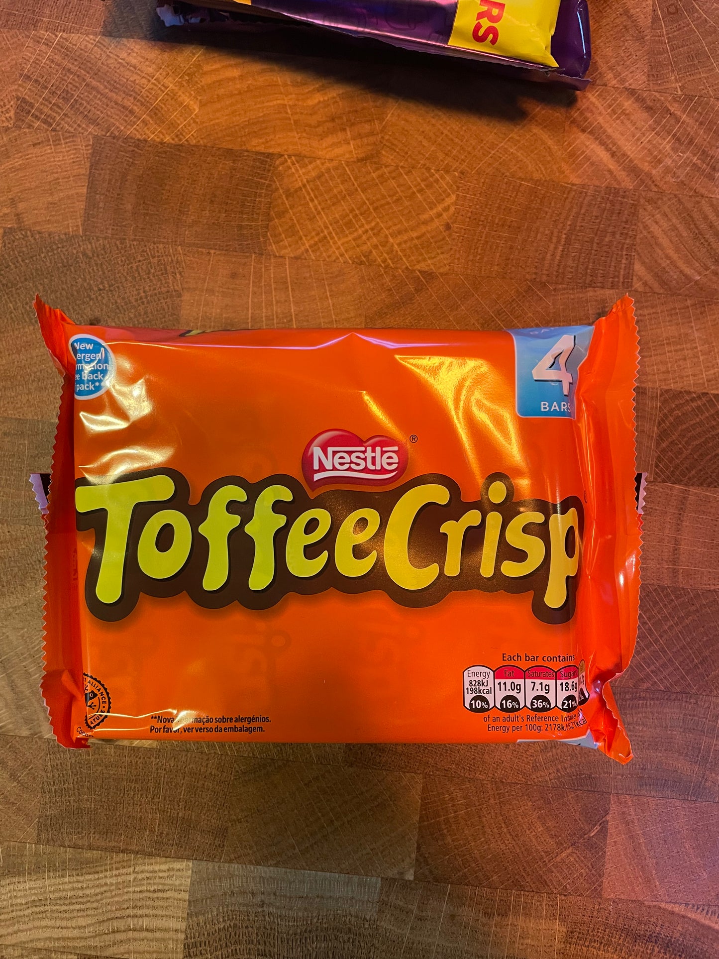 Toffee crisp 4 pack