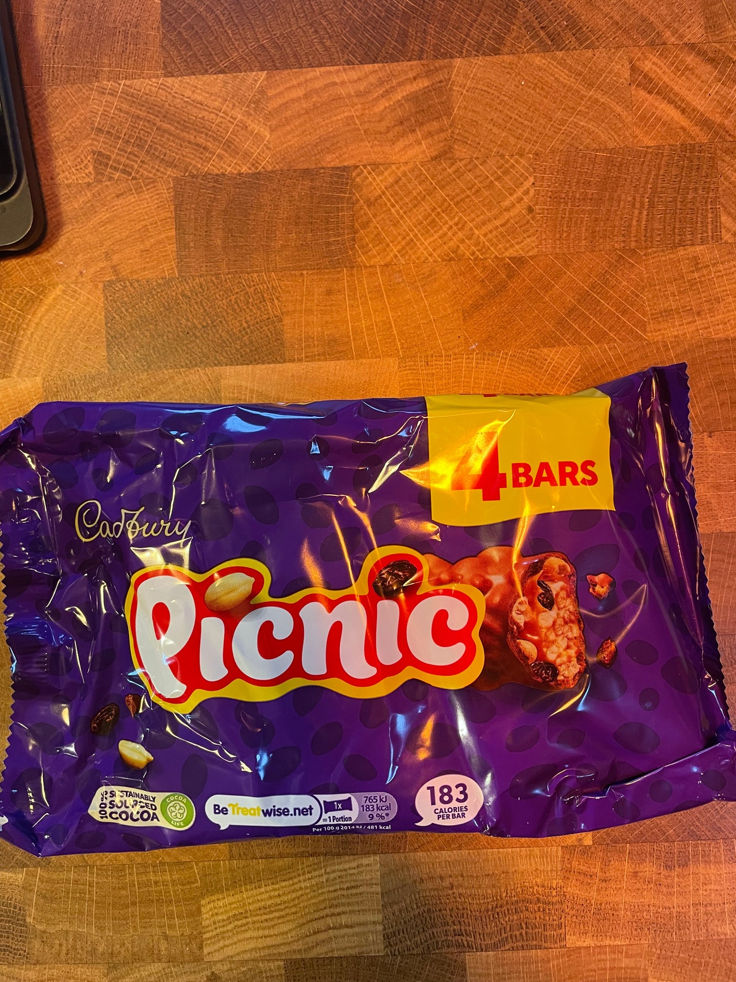 Picnic bar 4 pack