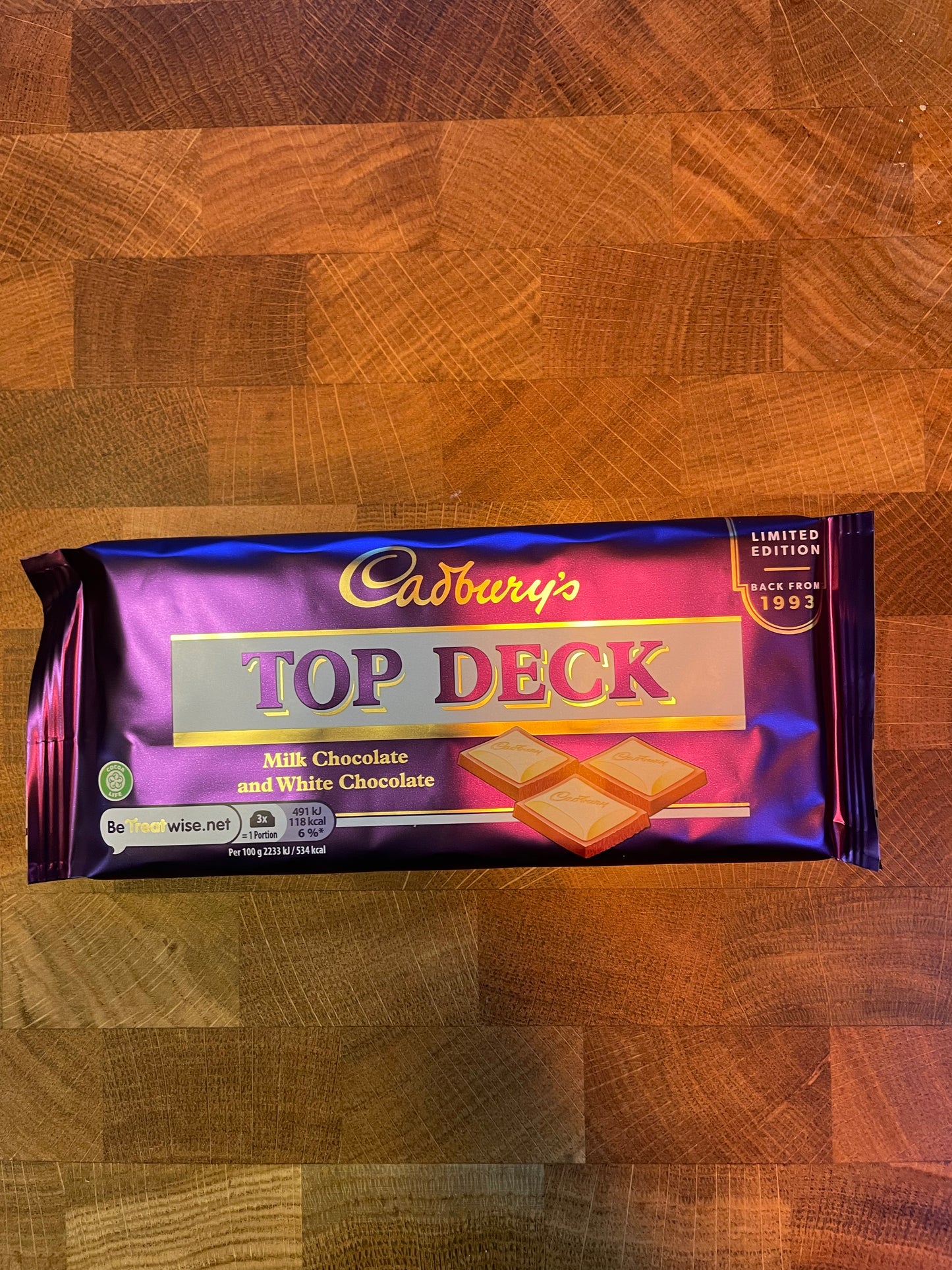 Cadbury top deck