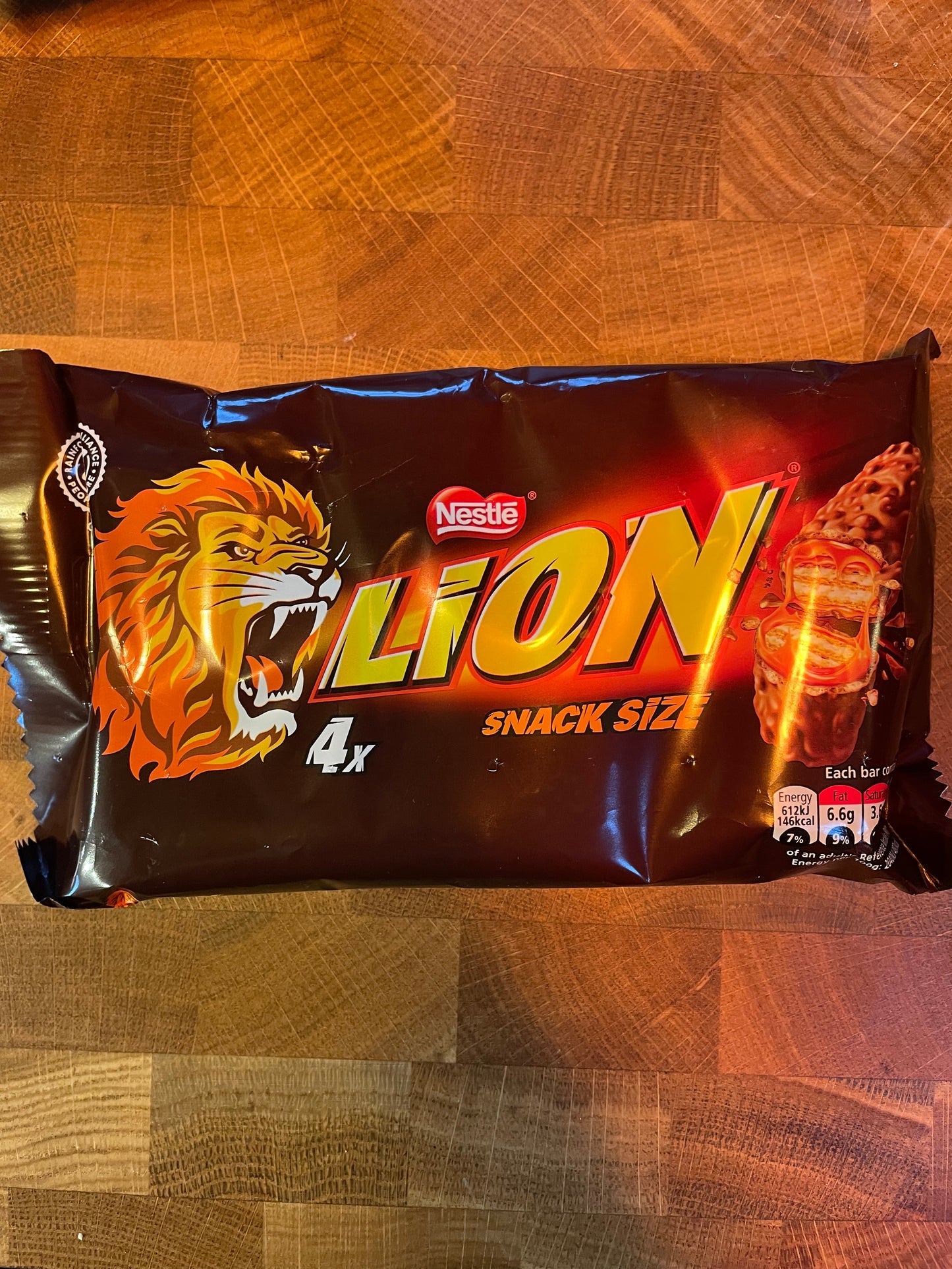 Lion bar 4 pack
