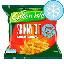 Green isle skinny chips 800g