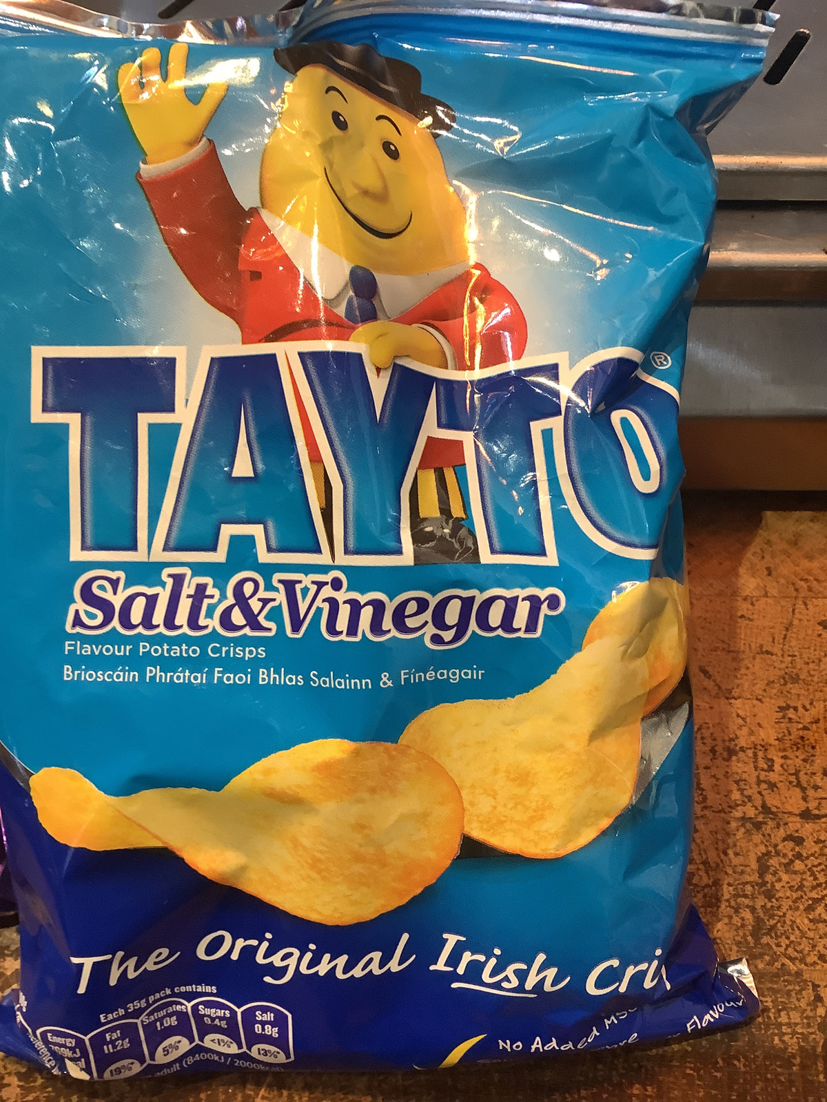 Tayto salt and vinegar