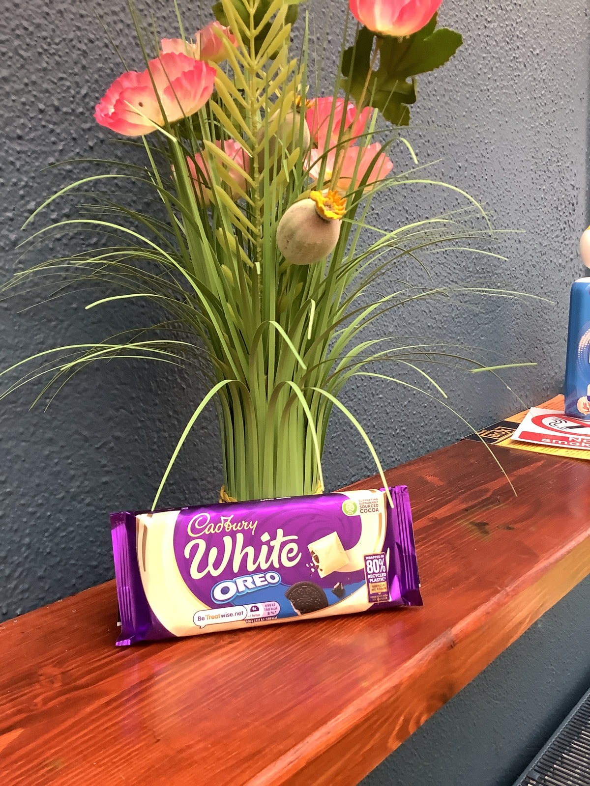 White Oreo bar