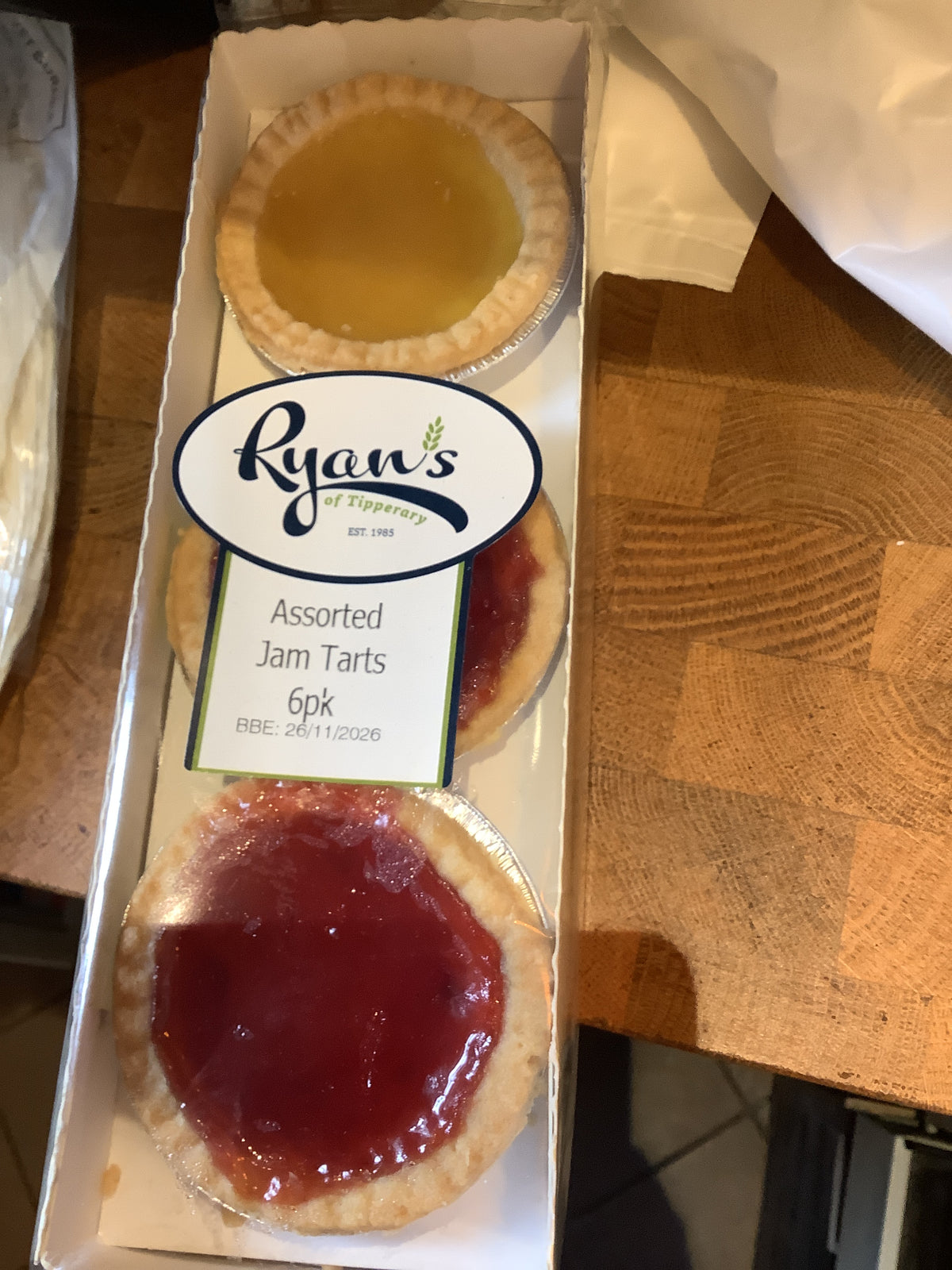 Ryans jam tarts