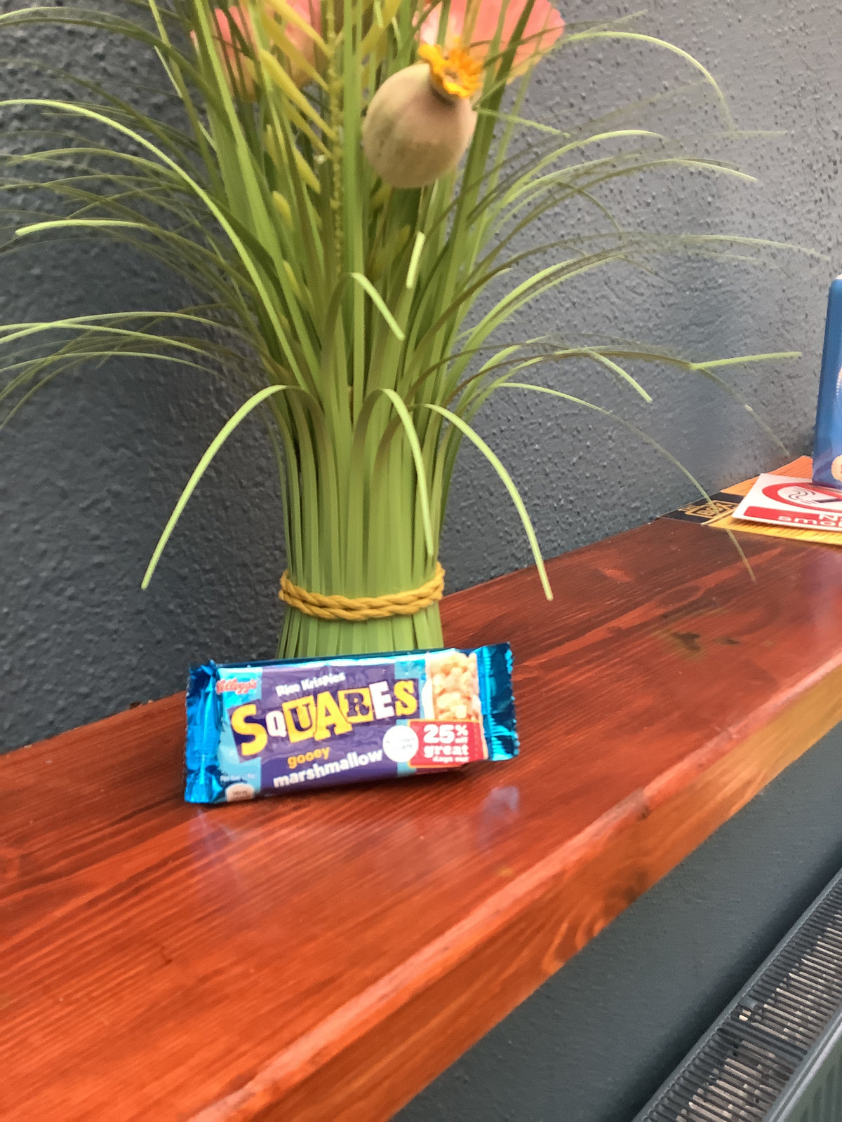 Squares bar marshmallow