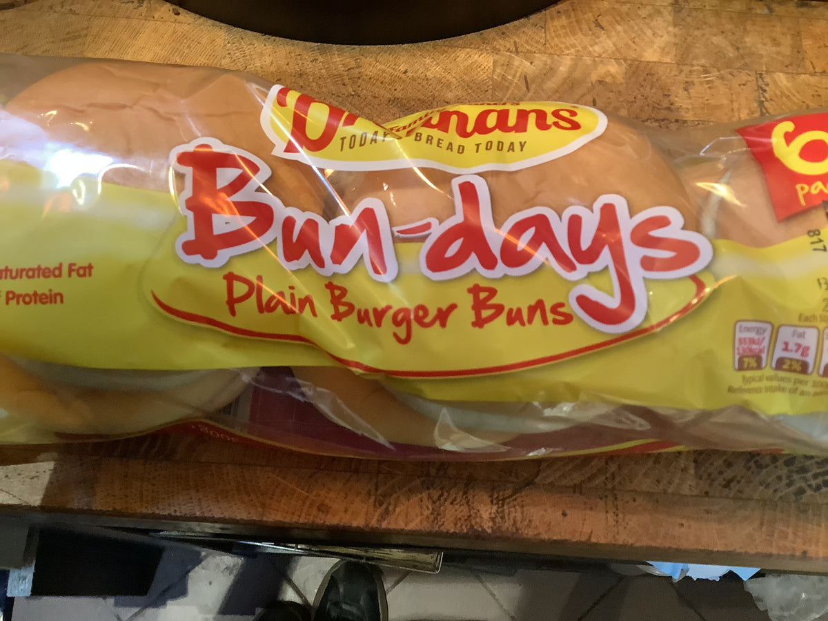 Brennans burger buns