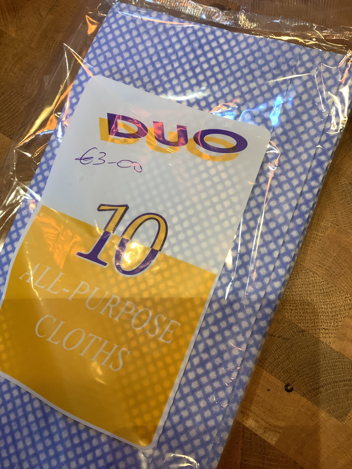 10 all - purpose cloths