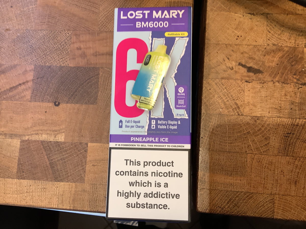 Pineapple ice lost Mary