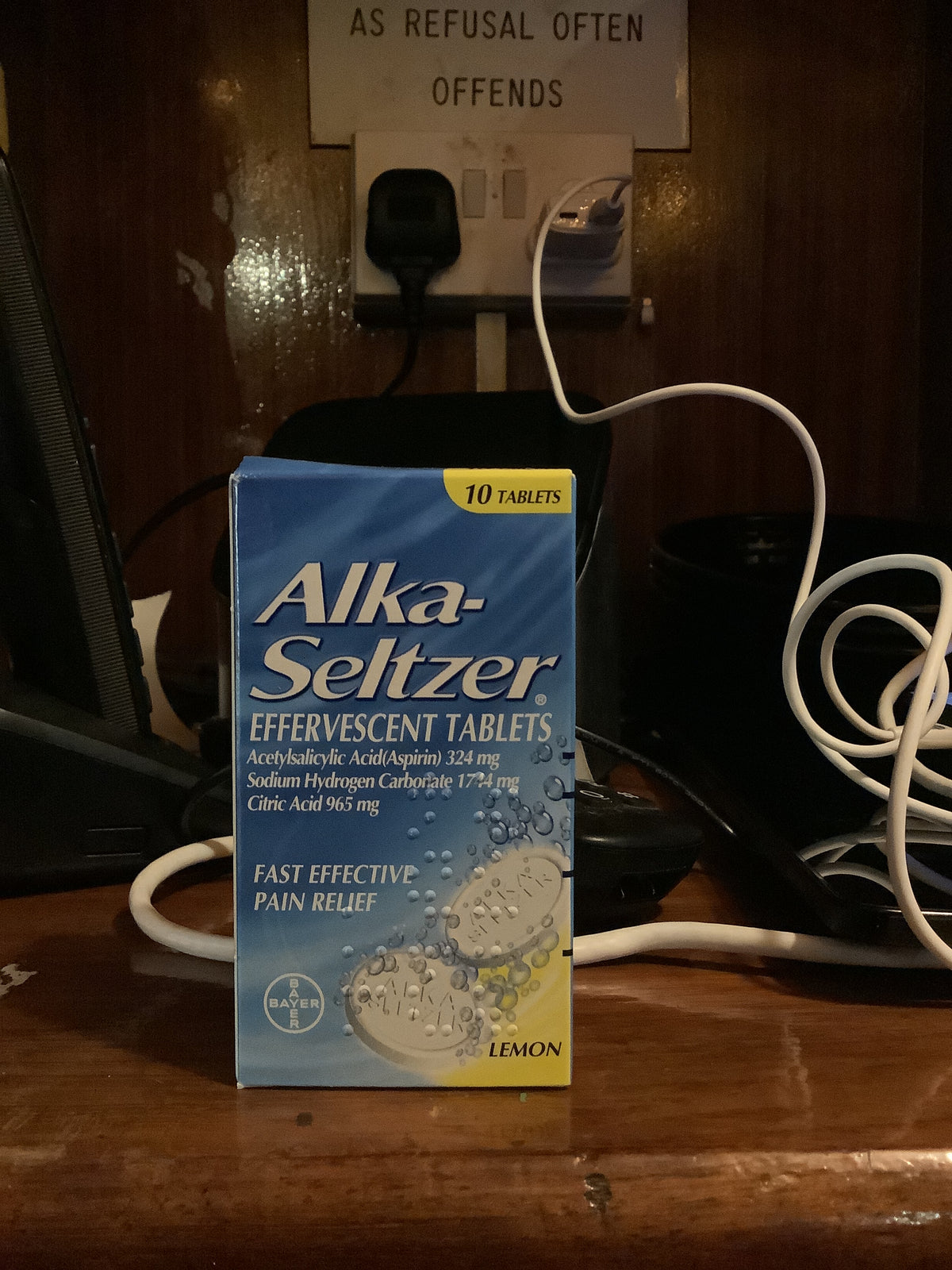 Alka seltzer