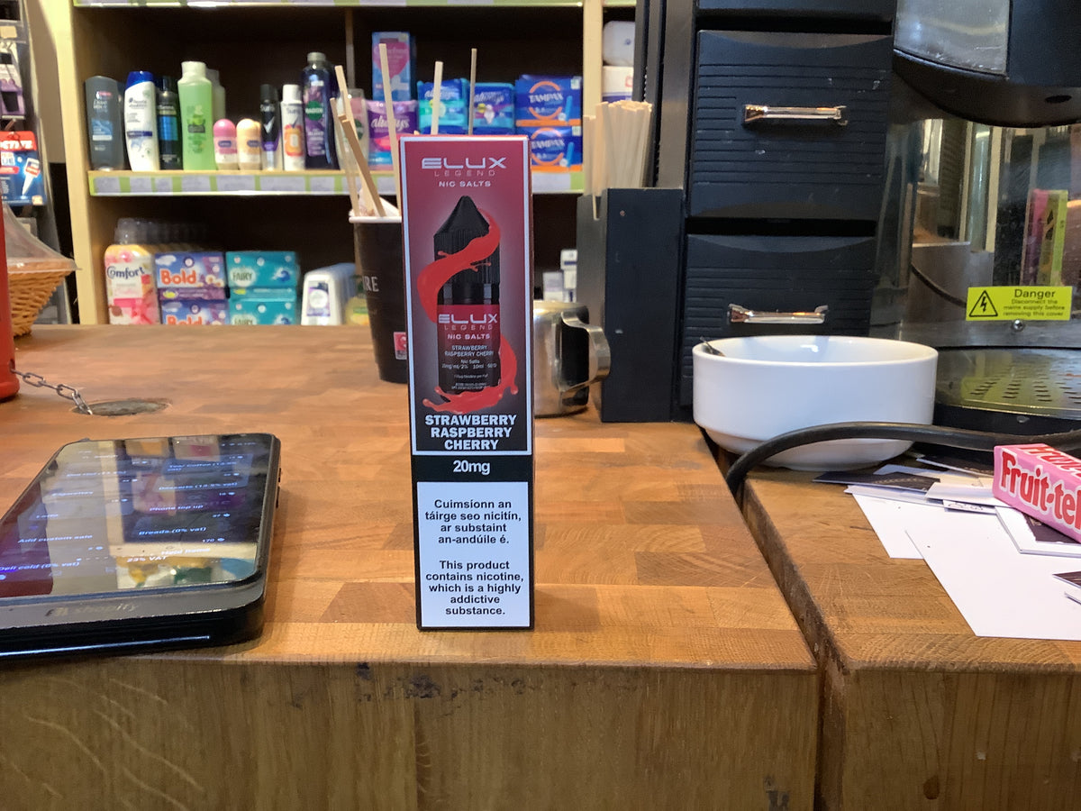 Elux strawberry raspberry cherry