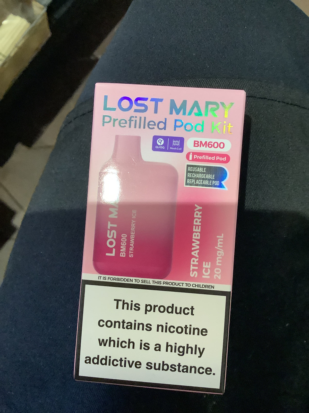 Strawberry ice lost Mary