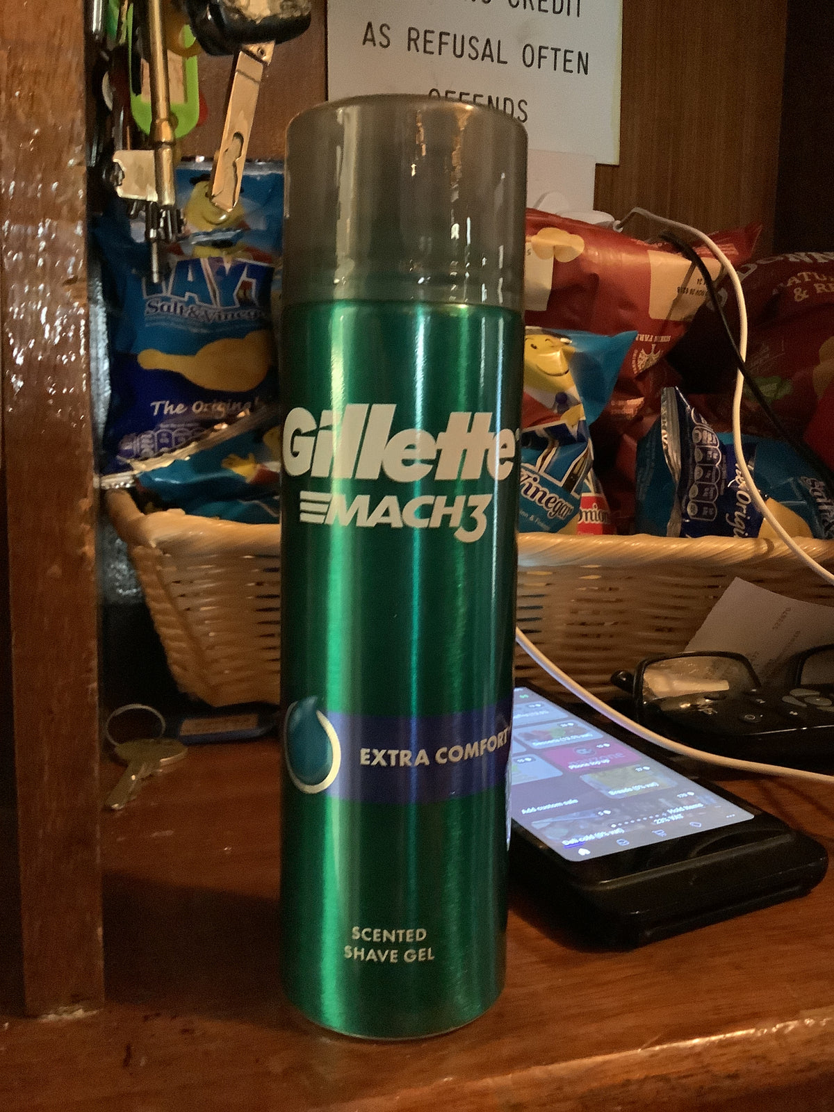 Shaving foam