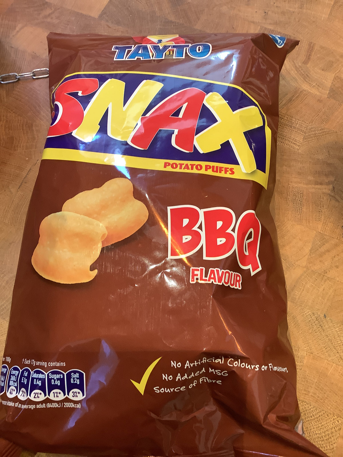 Snax bbq flavour 90g