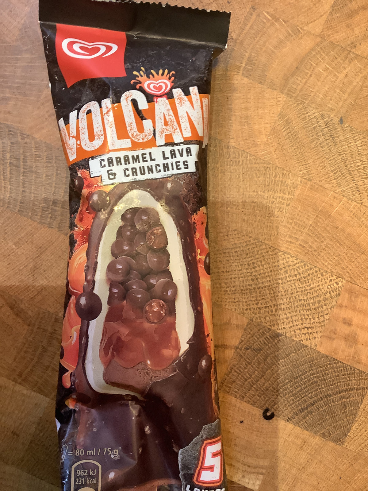 Volcanix ice cream