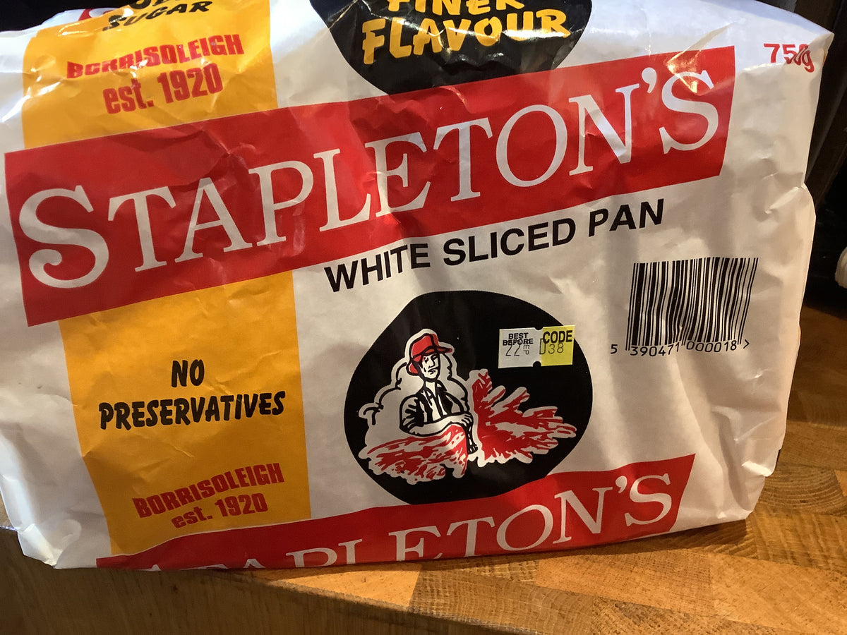 Stapletons sliced pan