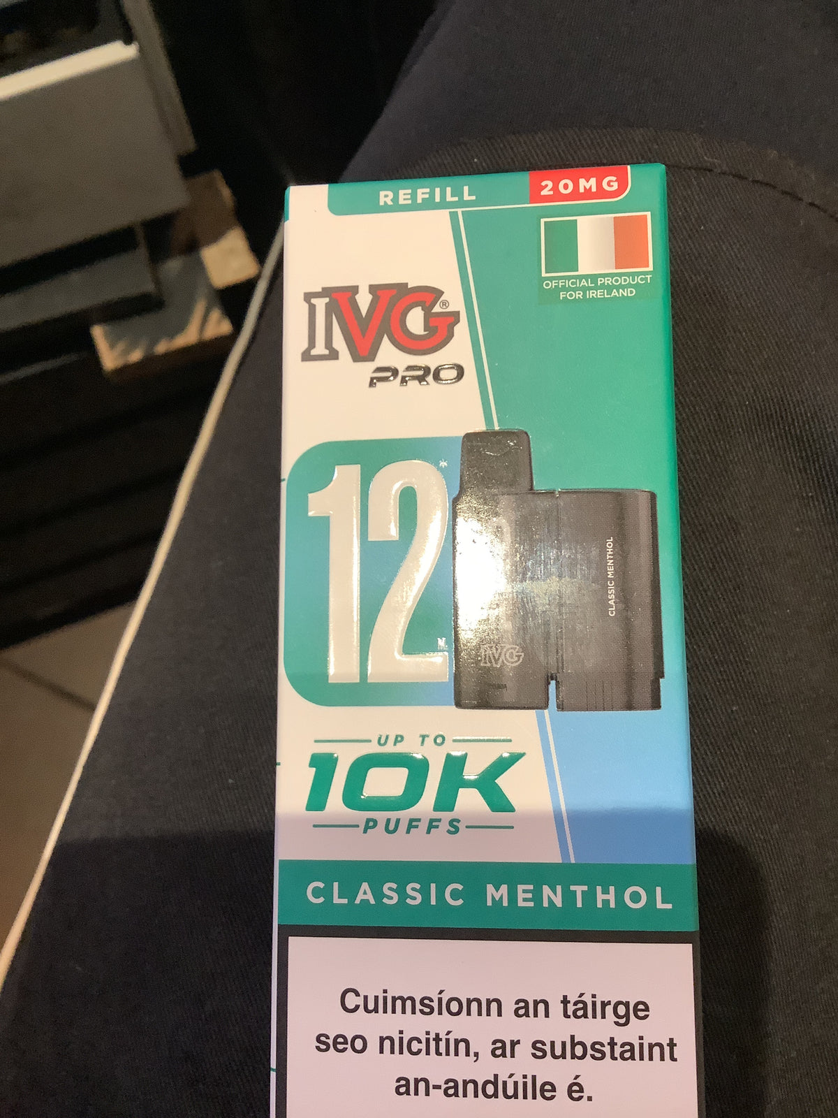Classic menthol ivg refill
