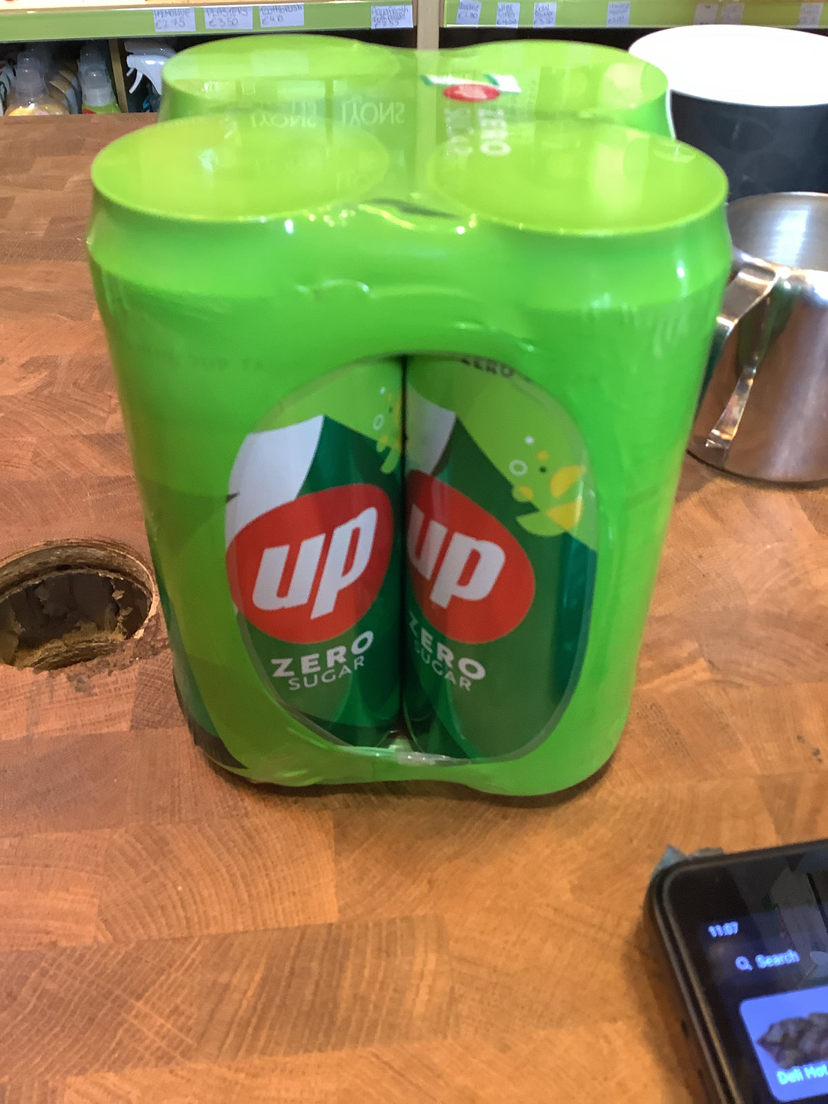 7 up cans 4 pack