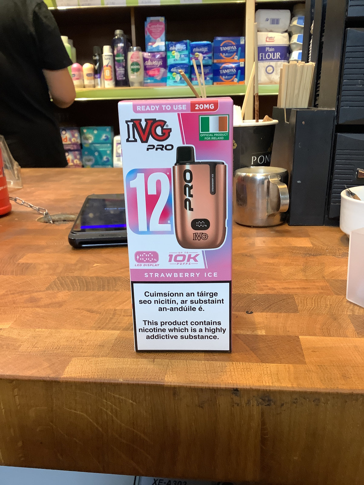 Strawberry ice ivg ready to use