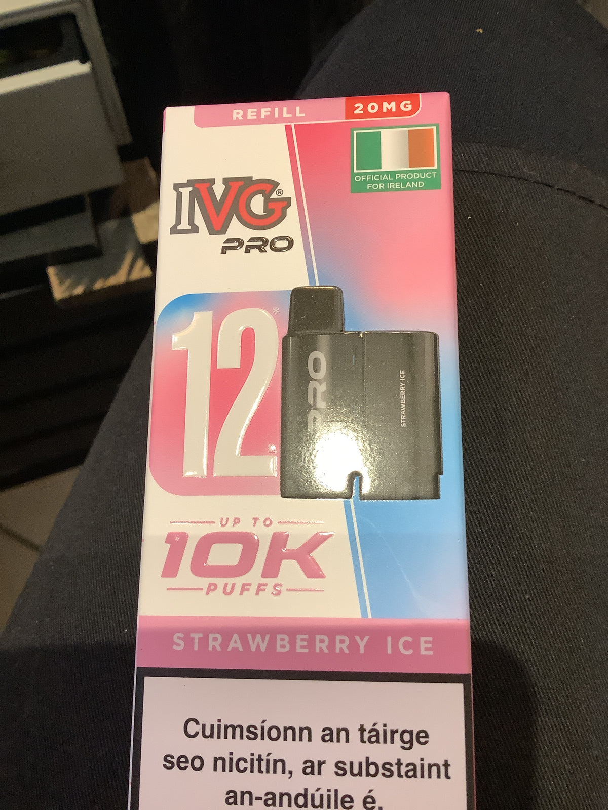 Strawberry ice ivg refill