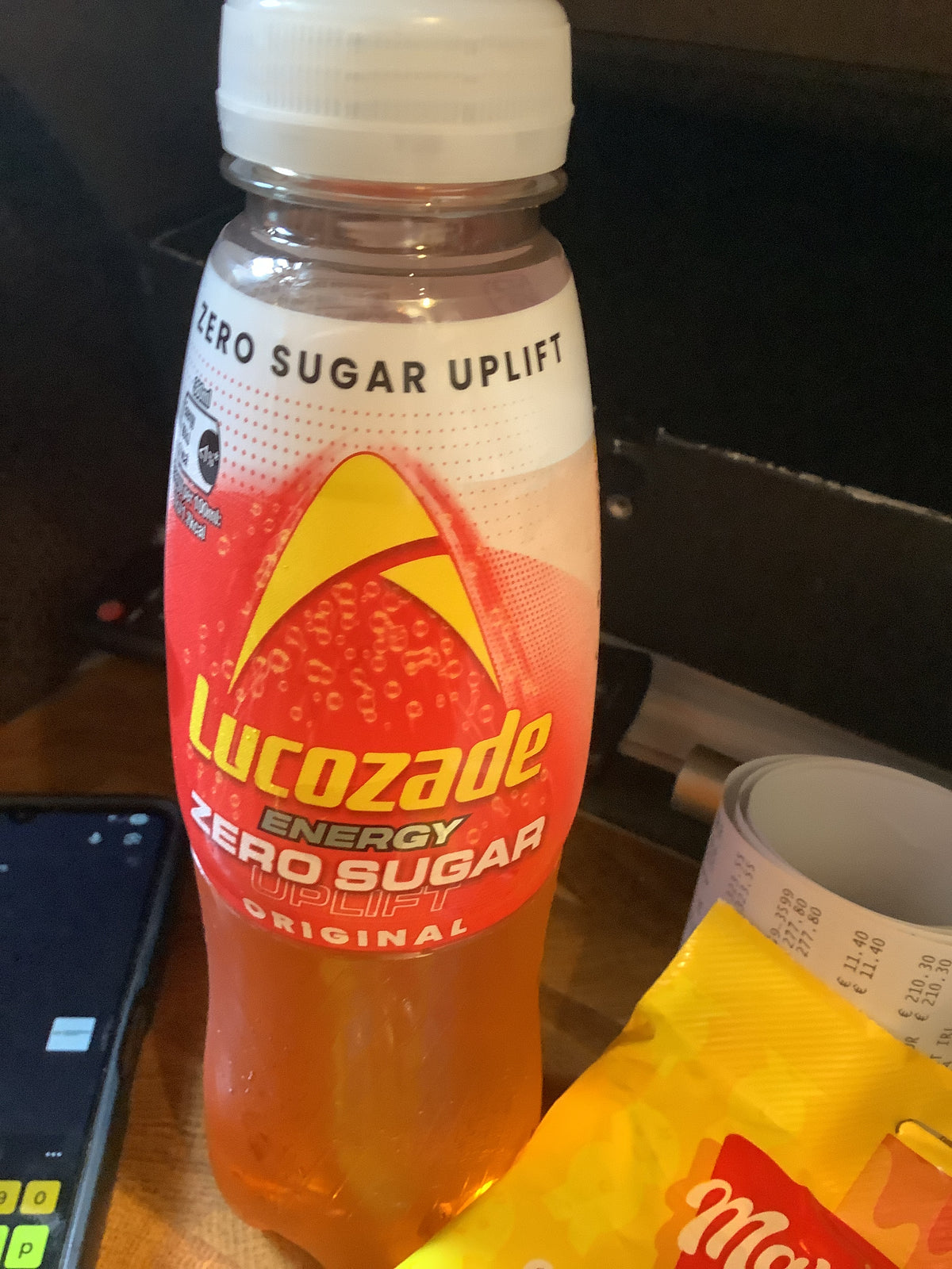 Lucozade zero sugar